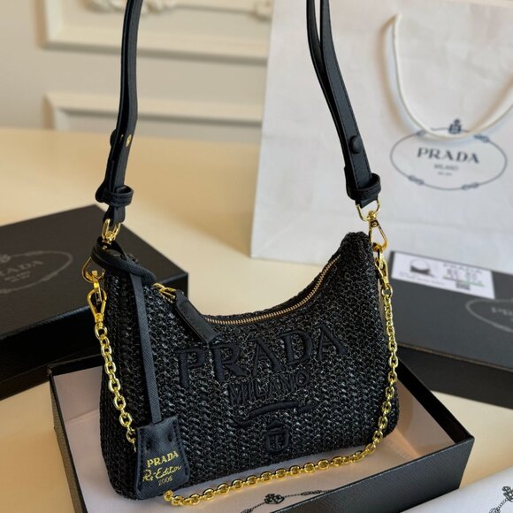 Prada chain bags wallets